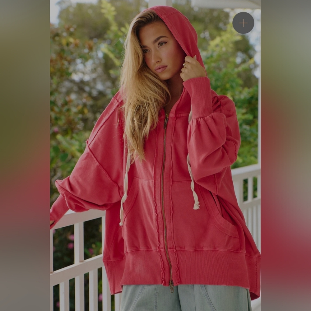 We the Free ( free people ) oversized XS Camden Hoodie *New*
